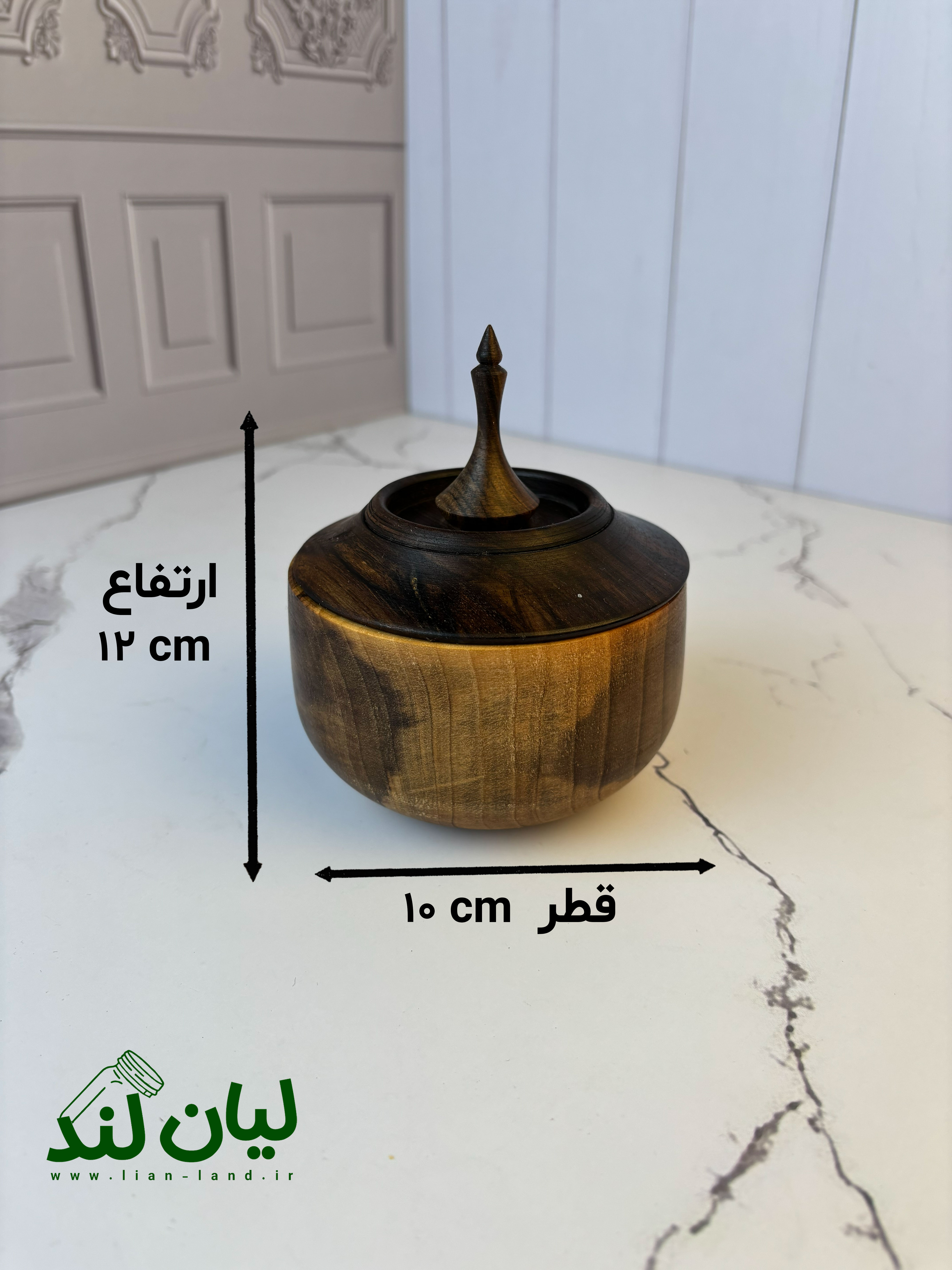 قندان چوبی (قطر 10)