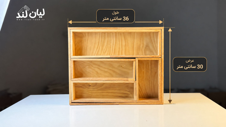 جا قاشقی رابروود (4 خانه)