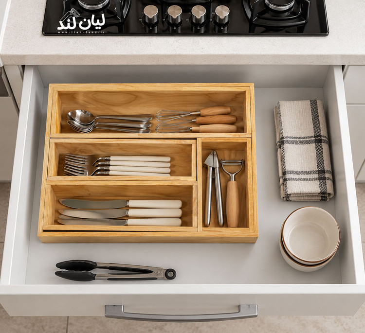 جا قاشقی رابروود (4 خانه)